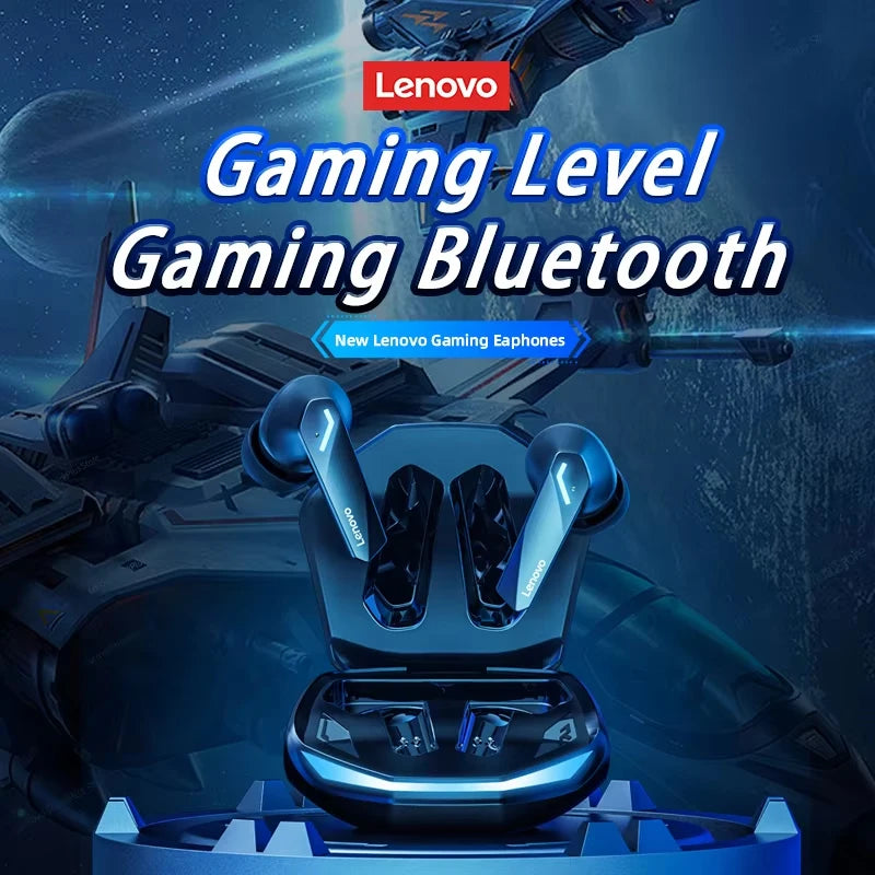 Lenovo Wireless GM2 Pro Bluetooth 5.3 Earphones Gaming Low Latency Dual Mode Music Earbuds Sports In-Ear Headset With Mic Gifts
