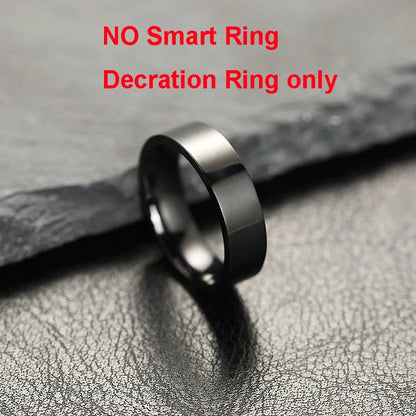 2026 Smart Ring Display Screen and Touch, Wireless Charging,Smart Control,Health Manager,5ATM Waterproof For Men Women New Rings