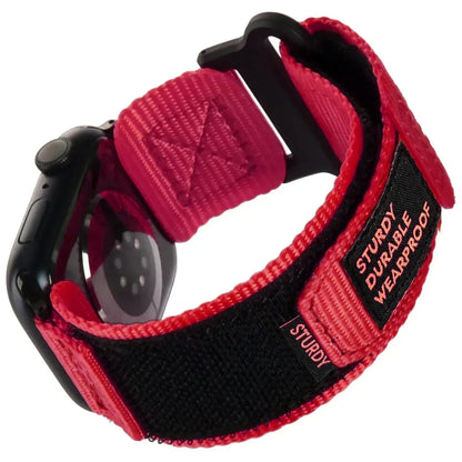 Tactical Nylon Strap for Apple Watch Ultra 2 Band 49mm 44mm 41mm 45mm 40mm 42mm Bracelet for Iwatch Series 9 8 7 6 SE 5 4 Sports