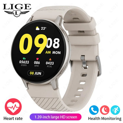 LIGE Bluetooth Call Smart Watch Women Fashion Watches Custom Dial Sport Fitness Health Tracker Smartwatch for Android IOS 2026