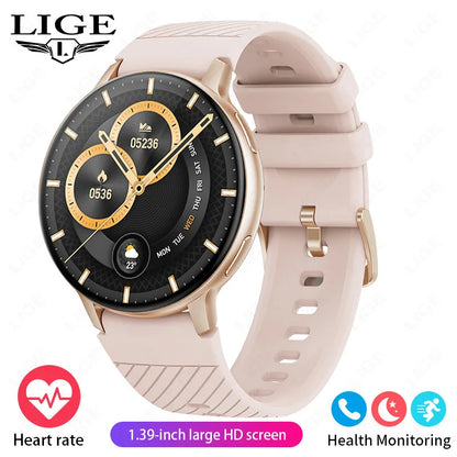 LIGE Bluetooth Call Smart Watch Women Fashion Watches Custom Dial Sport Fitness Health Tracker Smartwatch for Android IOS 2026