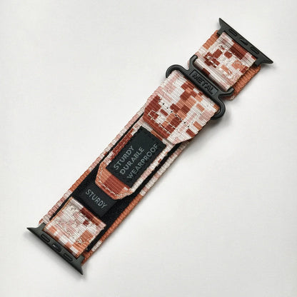 Tactical Nylon Strap for Apple Watch Ultra 2 Band 49mm 44mm 41mm 45mm 40mm 42mm Bracelet for Iwatch Series 9 8 7 6 SE 5 4 Sports