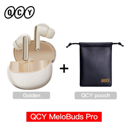 QCY MeloBuds Pro 46dB ANC Wireless Earphones Hi-Res LDAC Bluetooth 5.3 Earbuds 6 Mic Multipoint Connection in-Ear Detection