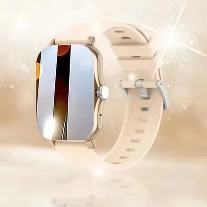 2025 New Smart Watch Bluetooth Call Music Heart Rate Blood Pressure Monitor Smartwatch for Women Men Holiday Gifts