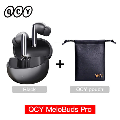 QCY MeloBuds Pro 46dB ANC Wireless Earphones Hi-Res LDAC Bluetooth 5.3 Earbuds 6 Mic Multipoint Connection in-Ear Detection