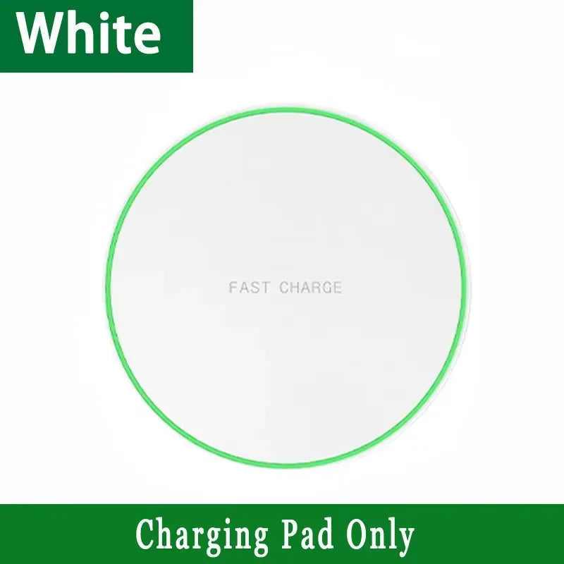 Wireless Charger Pad For iPhone 14 13 16 15 11Pro XS Max Induction Fast Wireless Charging Station For Samsung Xiaomi Huawei
