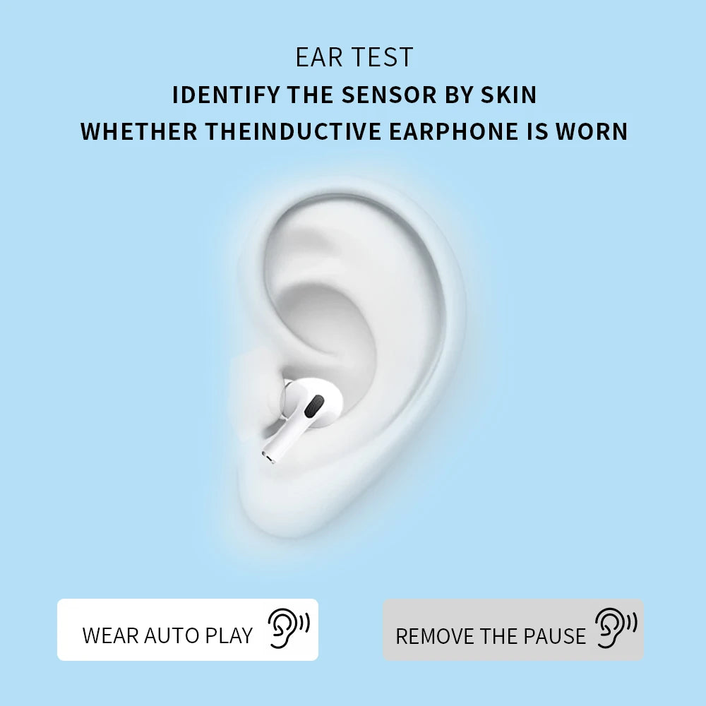 Bluetooth noise cancelling wireless earphones with heart rate monitoring, waterproof for daily use, perfect for sports