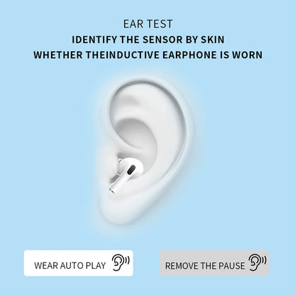 Bluetooth noise cancelling wireless earphones with heart rate monitoring, waterproof for daily use, perfect for sports