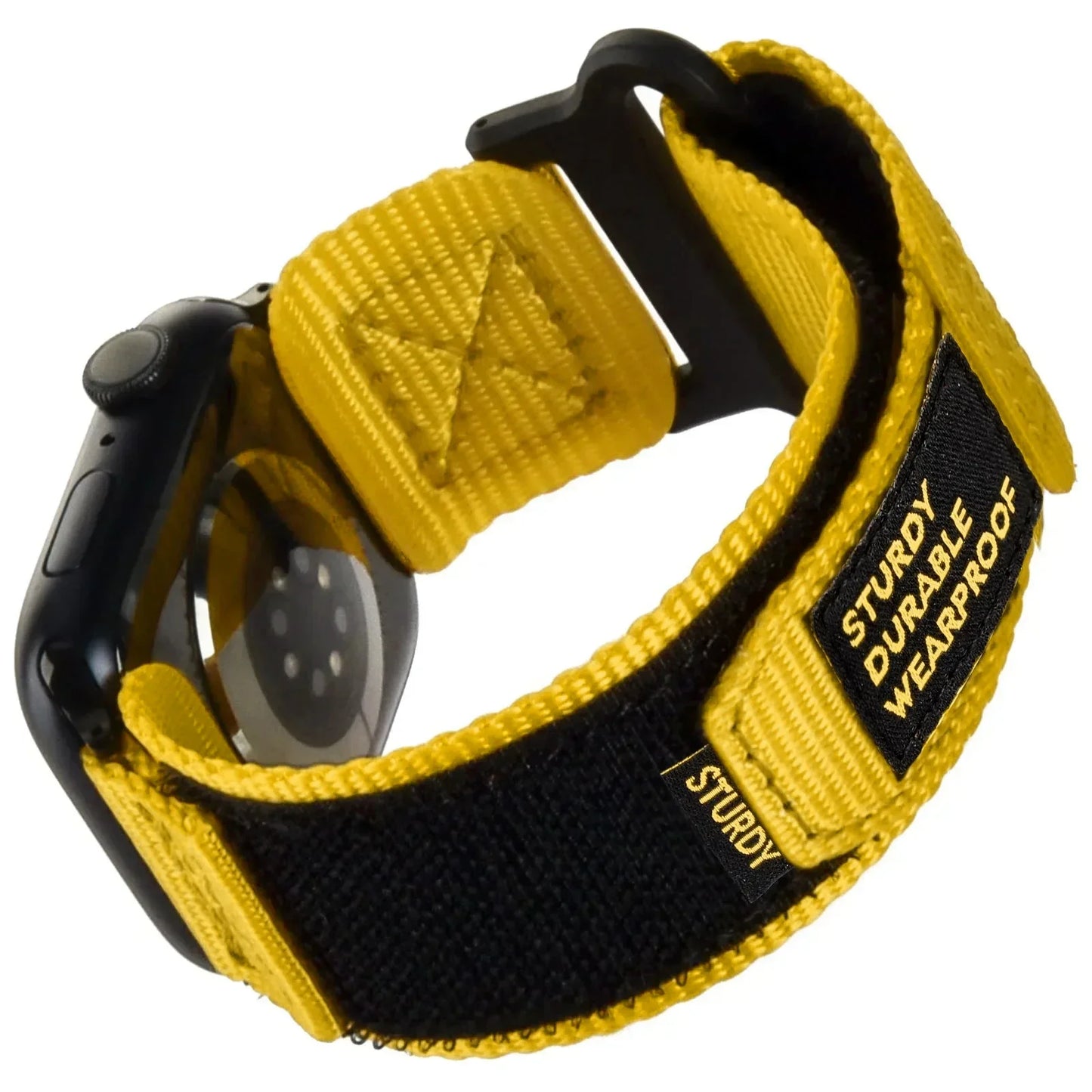 Tactical Nylon Strap for Apple Watch Ultra 2 Band 49mm 44mm 41mm 45mm 40mm 42mm Bracelet for Iwatch Series 9 8 7 6 SE 5 4 Sports