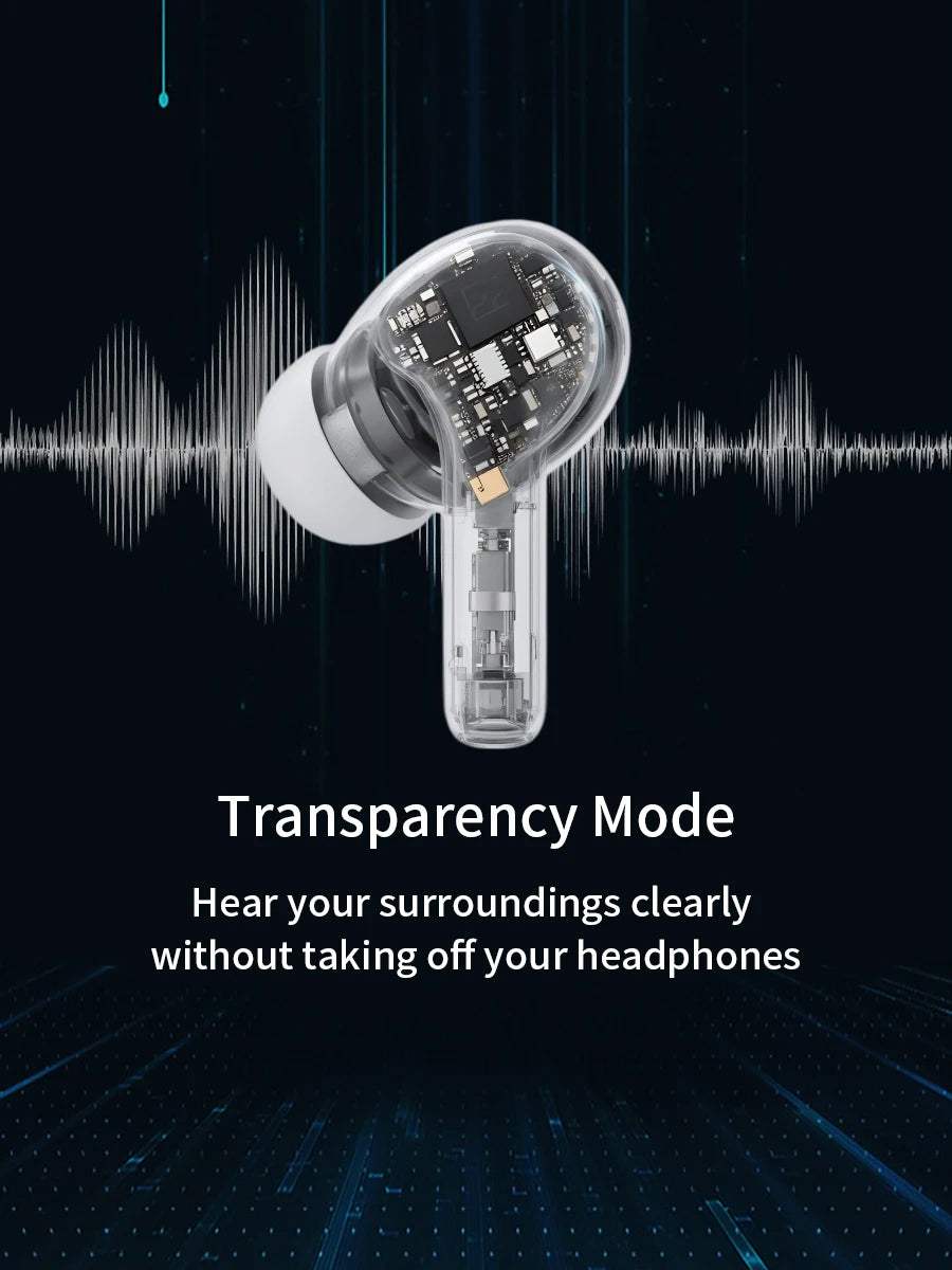 Bluetooth noise cancelling wireless earphones with heart rate monitoring, waterproof for daily use, perfect for sports