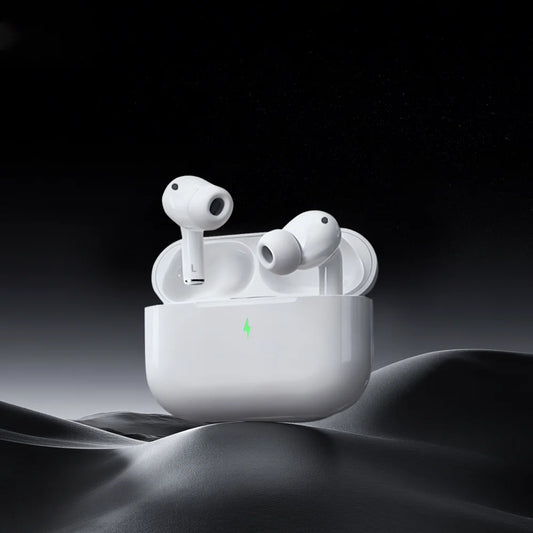 Bluetooth noise cancelling wireless earphones with heart rate monitoring, waterproof for daily use, perfect for sports
