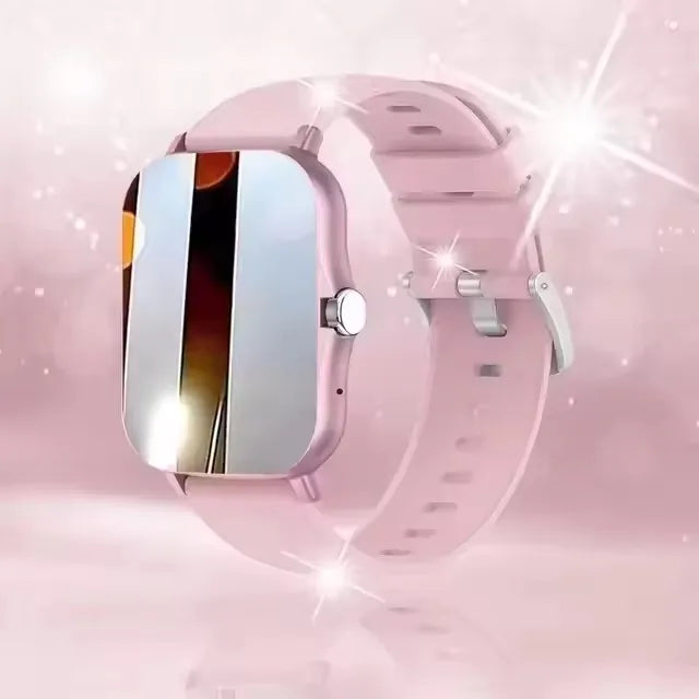 2025 New Smart Watch Bluetooth Call Music Heart Rate Blood Pressure Monitor Smartwatch for Women Men Holiday Gifts