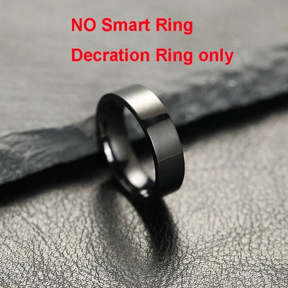 For Smart Ring Men Women Bluetooth Monitor Blood Heart Rate Blood Oxygen Monitor Smartring Multi Sport 5ATM Waterproof 2026 New
